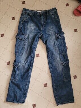 Asos Design Men's Cargo Jeans 30"x32"